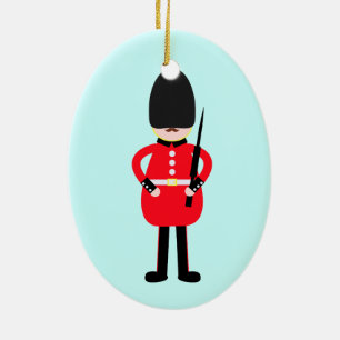 Ornement En Céramique Soldat britannique