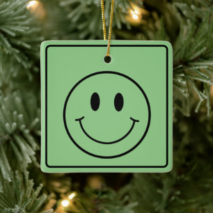 Ornement En Céramique Sourire