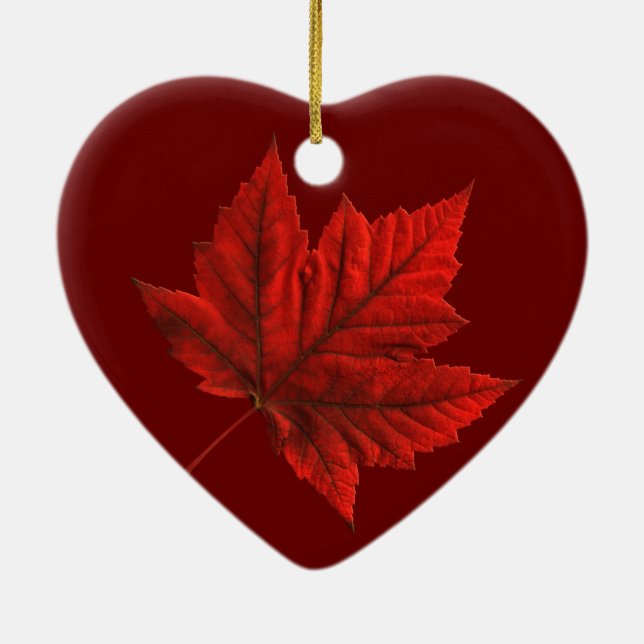 Ornement En Céramique Souvenirs et cadeaux du Canada (Dos)