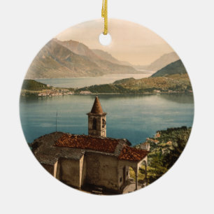 Ornement En Céramique St Angelo, lac Como, Lombardie, Italie de Capello