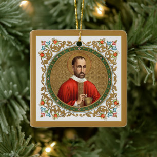 Ornement En Céramique St. Peter Faber (BK 051 ; citation célèbre)