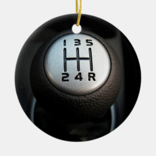 Ornement En Céramique Stick Shift - Boîte à engrenages