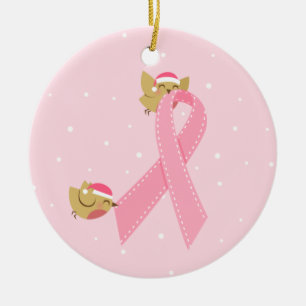 Ornement En Céramique Survivant de Cancer de bête