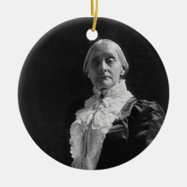 Ornement En Céramique Susan B. Anthony (Devant)