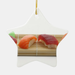 Ornement En Céramique Sushi Japonais Délicieux Nourriture Asiatique Déli