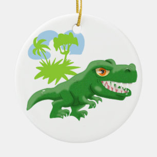 Ornement en céramique T-Rex super Cool