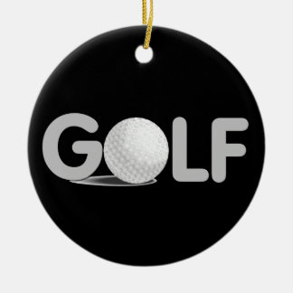 Ornement En Céramique T-shirts et cadeaux de GOLF