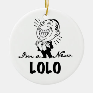 Ornement En Céramique T-shirts et cadeaux Lolo neufs souriants