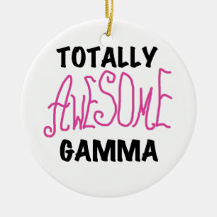 Ornement En Céramique T-shirts et cadeaux roses gamma totalement