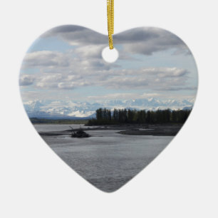 Ornement En Céramique Talkeetna Alaska