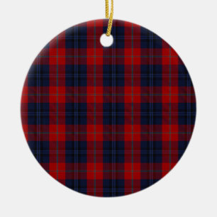 Ornement En Céramique Tartan de clan de McKnight