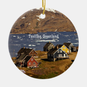 Ornement En Céramique Tasiilaq, Groenland
