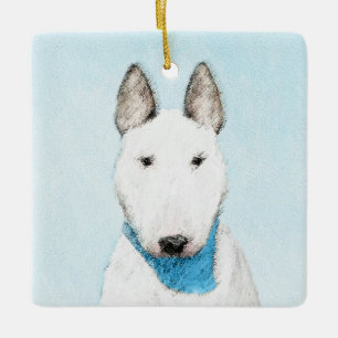 Ornement En Céramique Taureau Terrier - Cute Original Chien Art