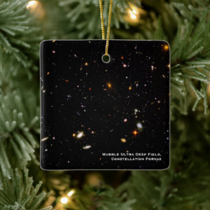 Ornement En Céramique Télescope Hubble Ultra Deep Field Photo Noël