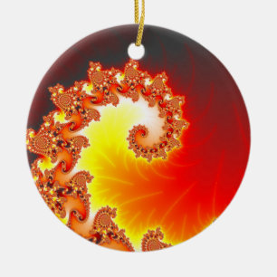 Ornement En Céramique Tentacle flamand - Art fractal