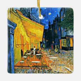 Ornement En Céramique Terrasse du Café par Vincent van Gogh,