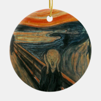 Ornement En Céramique The Scream - Edvard Munch