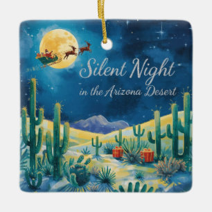 Ornement En Céramique thème de Noël en Arizona 