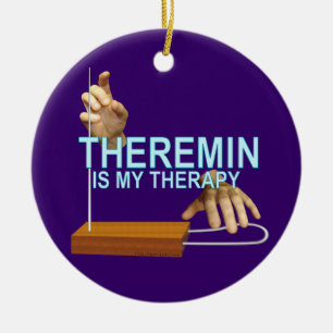 Ornement En Céramique Thérapie de Theremin