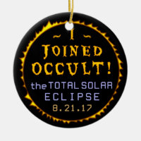 Total Éclipse Solaire Août 21 2017 Drôle Occulte
