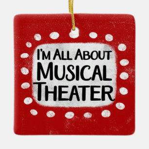 Ornement En Céramique Tout sur le théâtre musical Ornament