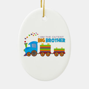 Ornement En Céramique Train Big Brother