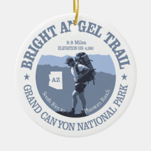 Ornement En Céramique Traînée lumineuse d'ange (rd)