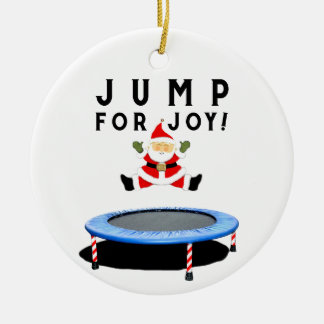 Ornement En Céramique Trampoline Holiday Keepsaké