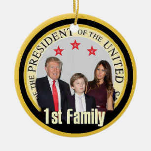 Ornement En Céramique TRUMP la première famille