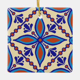 Ornement En Céramique Tuile de Talavera