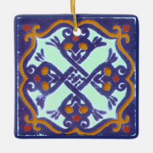 Ornement En Céramique Tuiles Talavera 4
