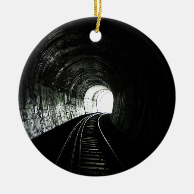Ornement En Céramique tunnel Locomotive (Devant)