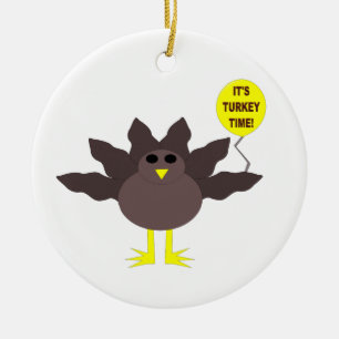 Ornement En Céramique Turquie Heure Thanksgiving Orament