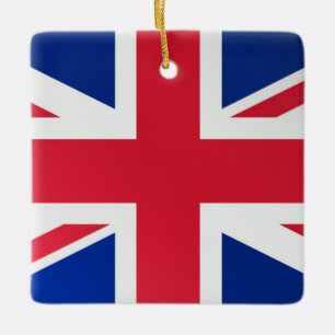 Ornement En Céramique United Kingdom Square Ornament 2