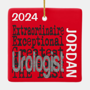 Ornement En Céramique Urologist Extraordinaire CUSTOM