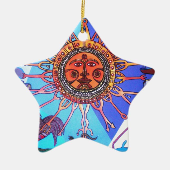 Ornement En Céramique Uruguay Conrad Wall (Devant)