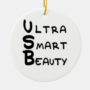 Ornement En Céramique USB - Beauté ultra intelligente