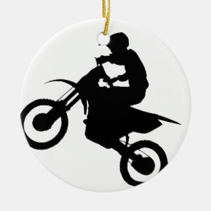 ORNEMENT EN CÉRAMIQUE VÉLO DE SALETÉ
