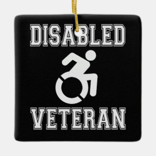 Ornement En Céramique Vétérinaire handicapé