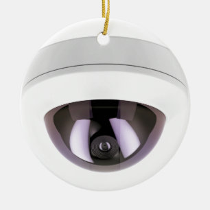 Ornement En Céramique Vidéo surveillance de dôme