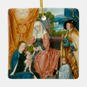 Ornement En Céramique Vierge à l'Enfant - Barthel Bruyn l'Ancien