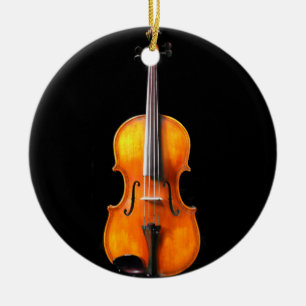 Ornement En Céramique Violon/ornement d'alto par Leslie Harlow