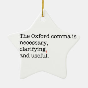 Ornement En Céramique Virgule de Pro-Oxford