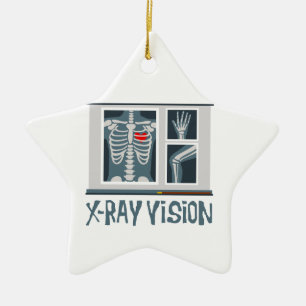 Ornement En Céramique Vision de rayon X