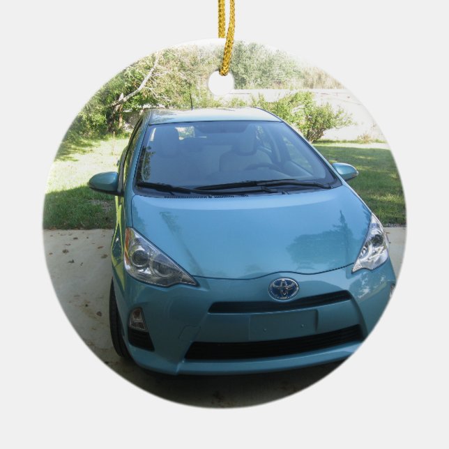 Ornement En Céramique Voiture d'IMG_2140.JPG Prius Toyota (Devant)