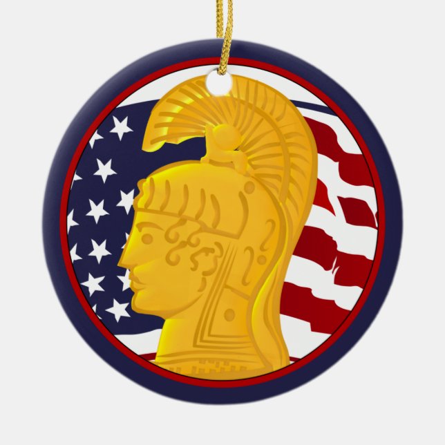 ORNEMENT EN CÉRAMIQUE WAC (Devant)