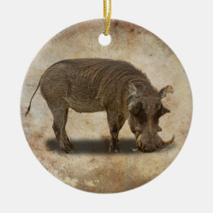 ORNEMENT EN CÉRAMIQUE WARTHOG