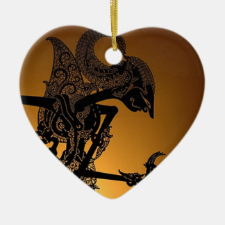 Ornement En Céramique Wayang