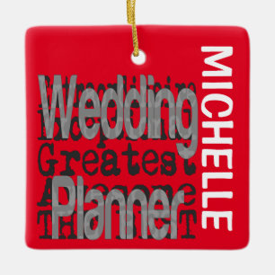 Ornement En Céramique wedding planner Extraordinaire PERSONNALISÉ
