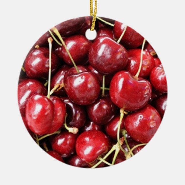 Ornement En Céramique Wild Cherries (Devant)